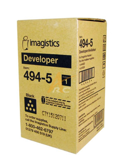 Picture of Black Developer 487-5 for Imagistics (Oce) CM4531 CM4530 CM3531 CM3530