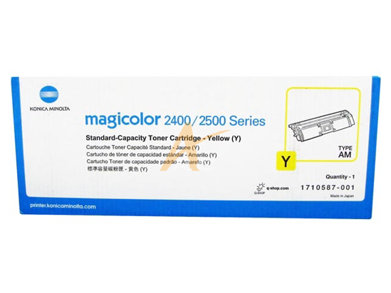 Picture of Konica Minolta Yellow Toner for magicolor 2400 2530DL