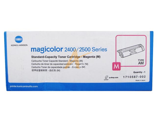 Picture of Genuine Magenta Toner Standard Capacity for Magicolor 2400 2500 Series