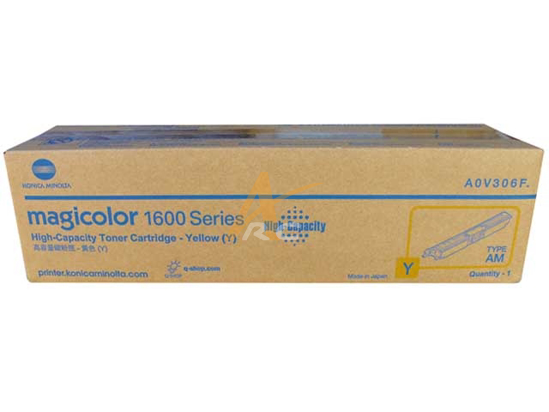 Picture of Genuine Yellow Toner for Magicolor 1600 Series - High Capacity