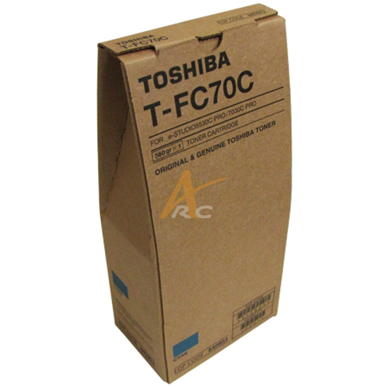 Picture of TFC70C Genuine Cyan Toner for Toshiba e-Studio 5530C 7030C