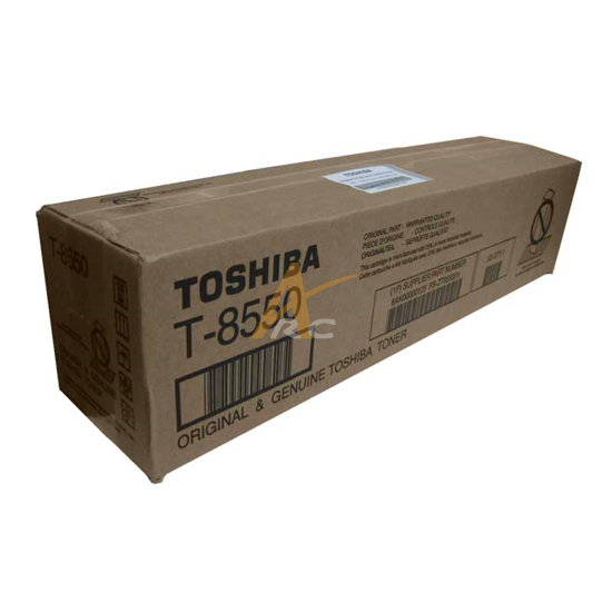 Picture of T-8550 Genuine Toner for Toshiba e-Studio 555 655 755 855
