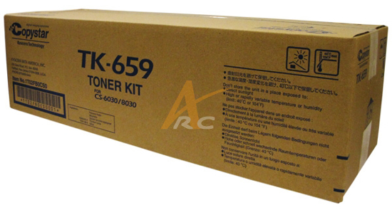 Picture of Copystar TK-659 Black Toner for CS-6030 CS-8030