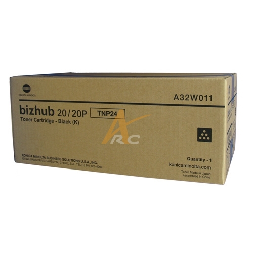 Picture of Konica Minolta A32W011 TNP24 Black Toner for bizhub 20 20P