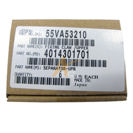 Picture of Konica Minolta 55VA53210 Fixing Claw Upper for bizhub Pro 1050 920 Di850 750
