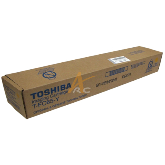Picture of Genuine TFC65Y Yellow Toner for Toshiba e-Studio 6550c Series