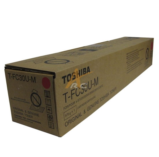 Picture of TFC30UM Genuine Magenta Toner for Toshiba e-Studio 2551C 2550C 2051C 2050C