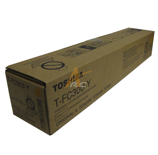 Picture of TFC30UY Genuine Yellow Toner for Toshiba e-Studio 2551C 2550C 2051C 2050C