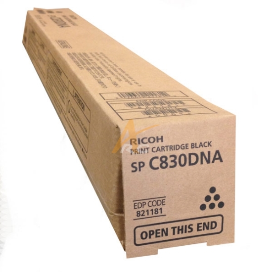 Picture of Ricoh Aficio 821181 SP C830DN C831DN  821181 Black Toner Cartridge