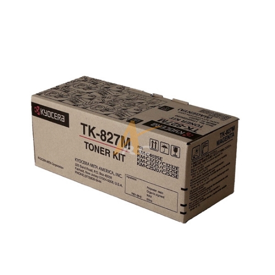Picture of Genuine Kyocera TK-827M Magenta Toner for KM2525E KM-C4035E