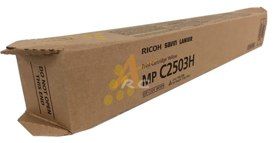 Picture of Ricoh Yellow Toner Cartridge for Ricoh MPC2003 MPC2503