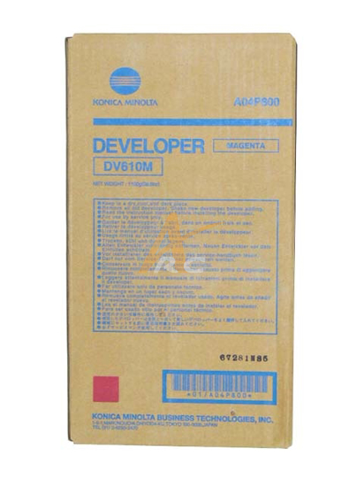 Picture of Konica Minolta DV610M Magenta Developer bizhub C7000 C6000 C6501 C6500