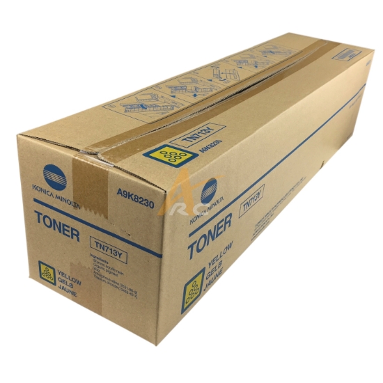 Picture of Konica Minolta A9K8230 TN713Y Yellow Toner for bizhub C659 C759