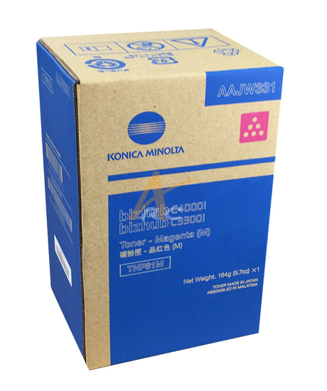 Picture of Konica Minolta TNP81M Magenta Toner for bizhub C3300i C4000i