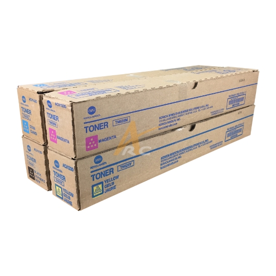 Picture of Konica Minolta TN626 Toner Set for bizhub C450i C550i C650i C451i C551i C651i